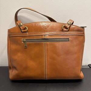 Patricia Nash Tan Leather Tote Bag